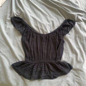 Aritzia Talula Black top size medium